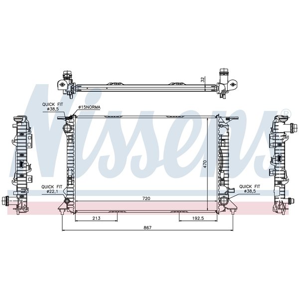 Nissen Nissens, 60317 60317